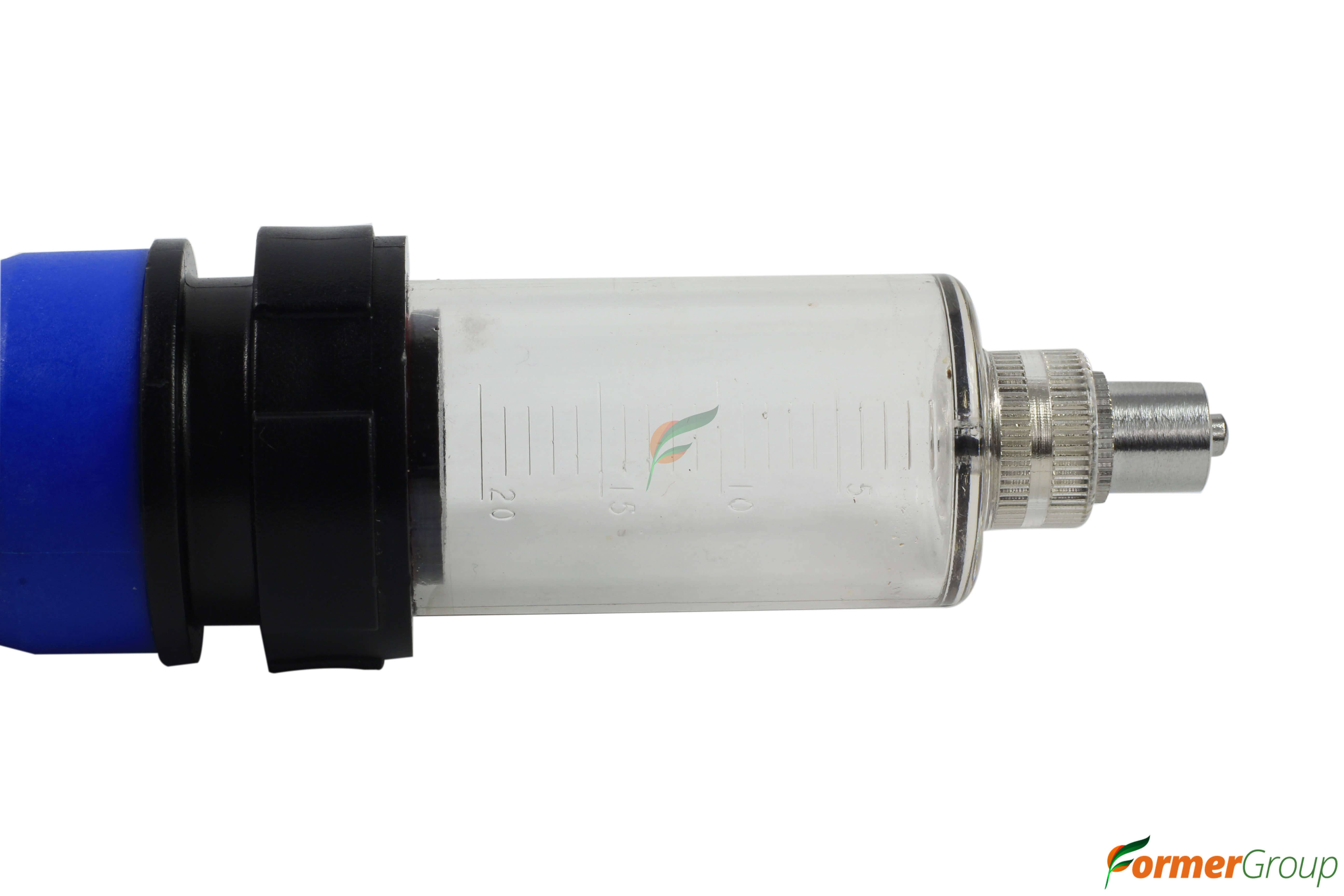 Jeringa continua 20 ml: veterinaria precisa