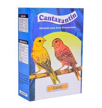 Alimento para aves de canto x 140 gr - Cantaxantin