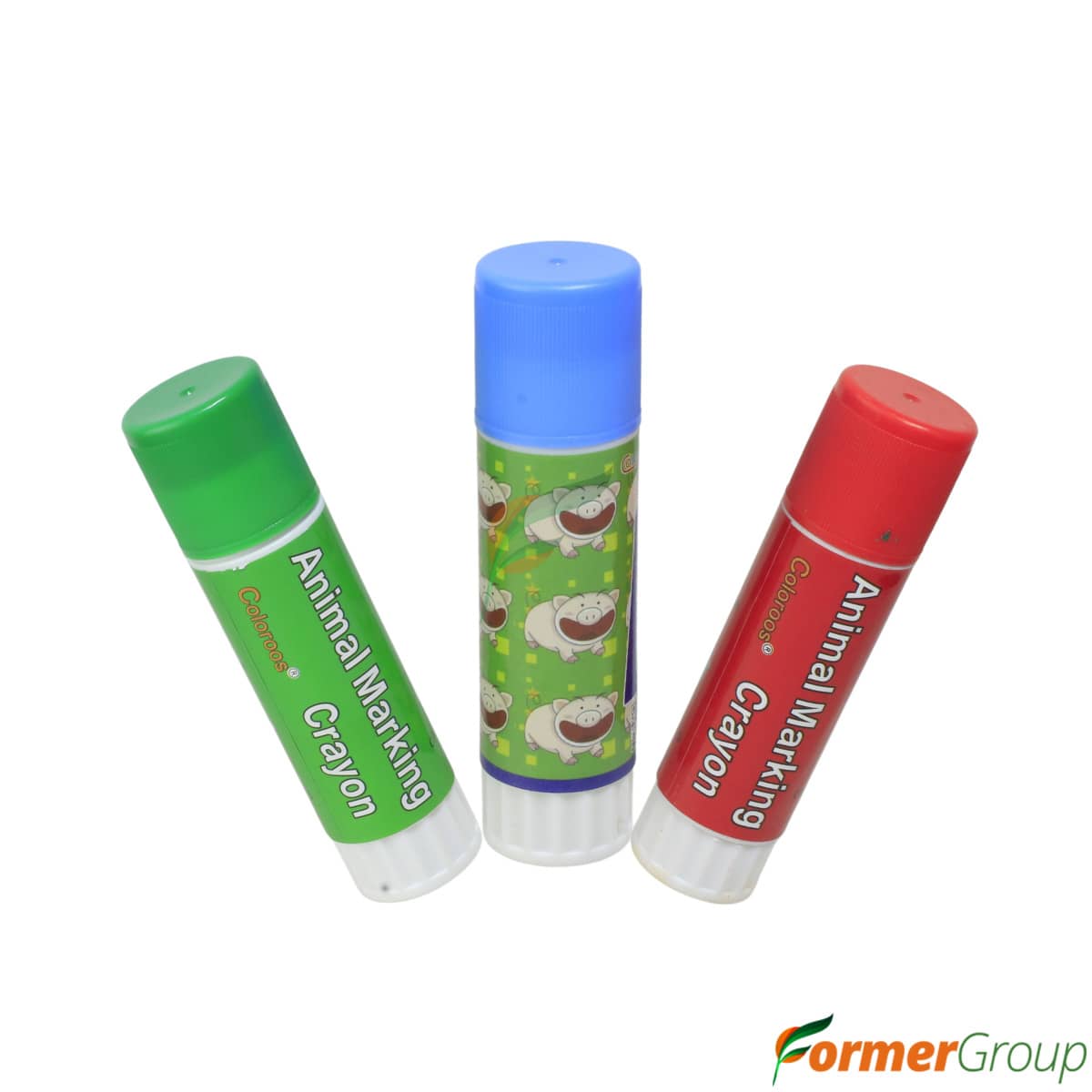 Lápiz Marcador Ganado Cerdo x3