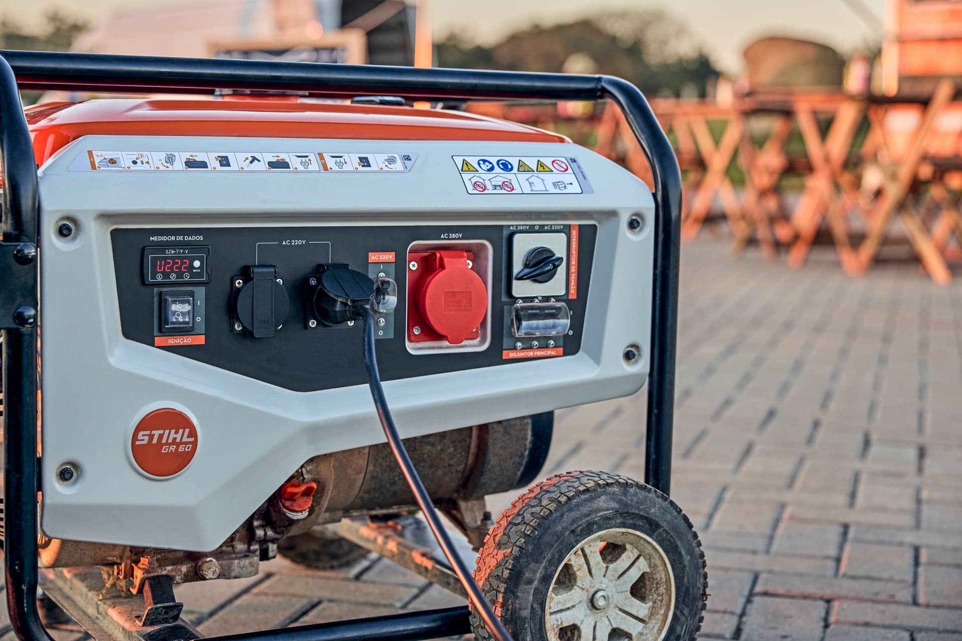 Generador Portátil STIHL GR 60 Gasolina 2800W