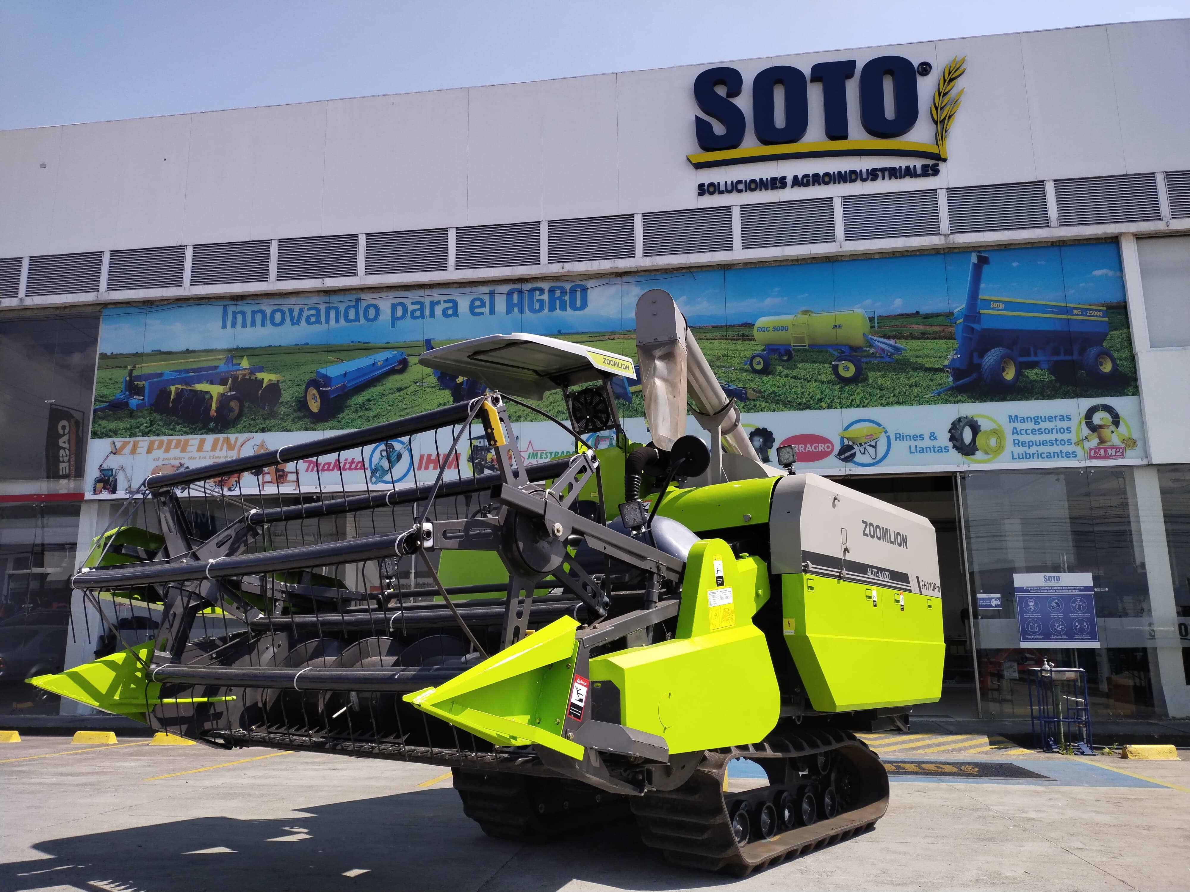 Cosechadora FH110PRO ZOOMLION