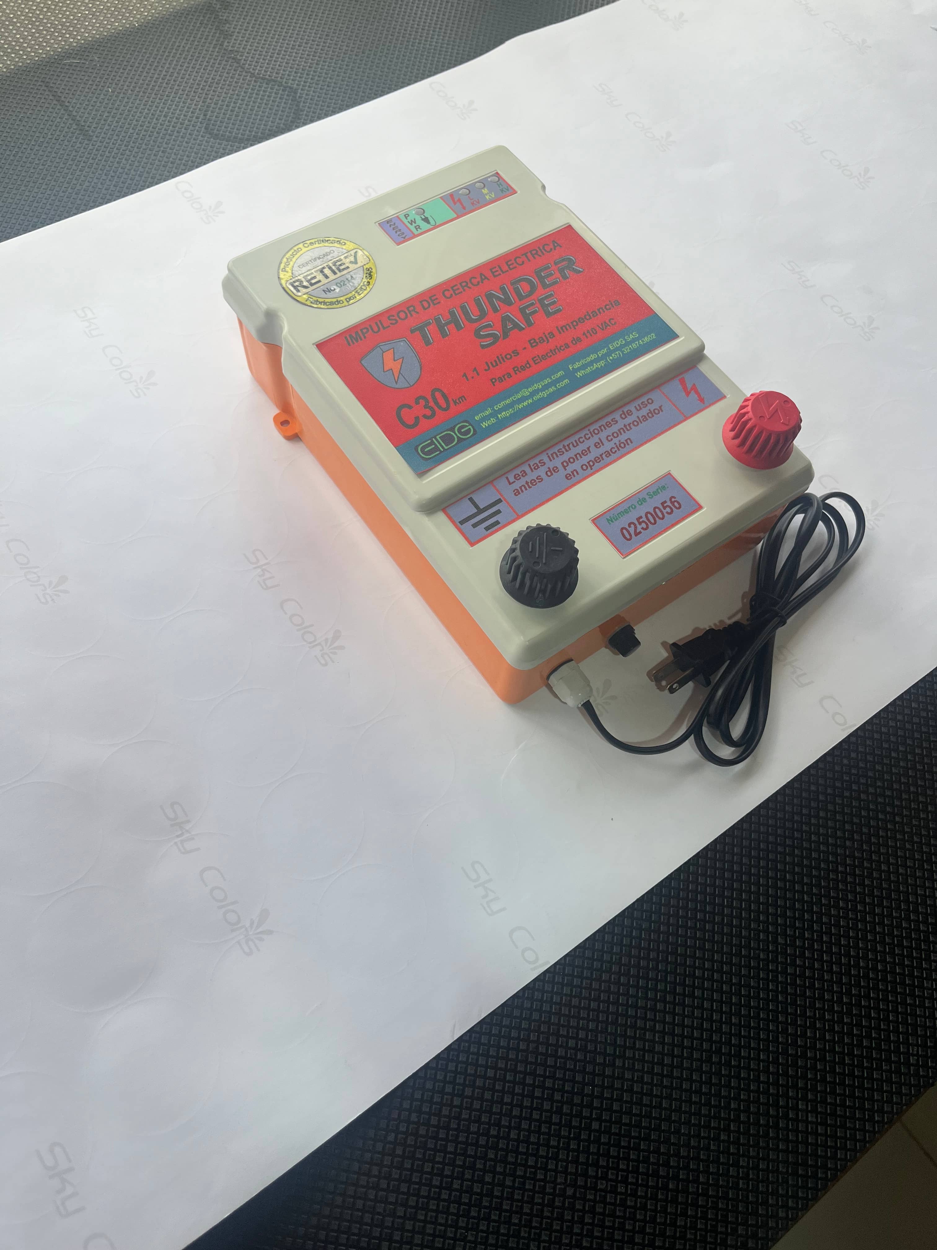 Impulsor de Cerca Eléctrica Thunder Safe C30 | 30 km