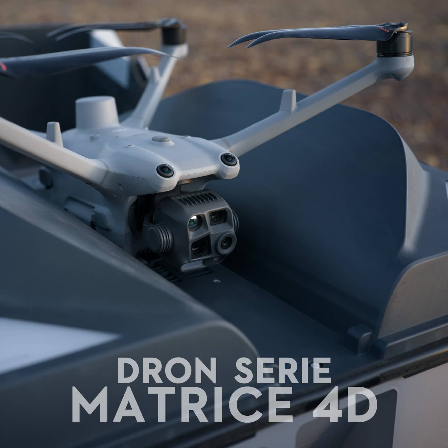 Cámara profesional DJI Matrice 4D con grabación en 8K