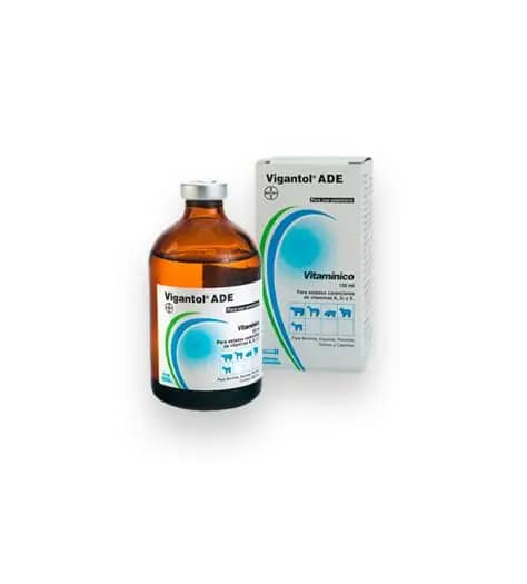 Vigantol ADE 100 ml Bayer | Suplemento vitamínico animal