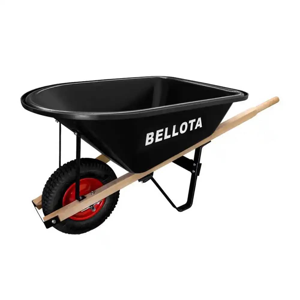 Carretilla 5671-6(96 l) Plástica Negra - Bellota