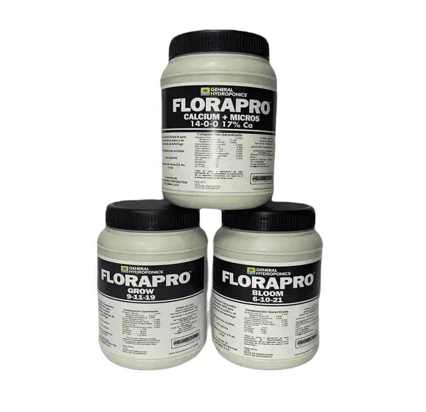 Fertilizante Florapro Nutrient Kit - Calcium+Micros. Plantas Medicinales