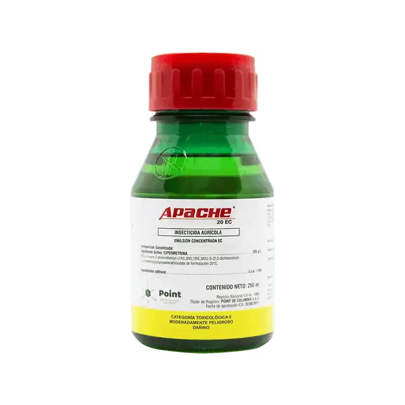 Insecticida APACHE 20 EC ( grupo de los piretroides)