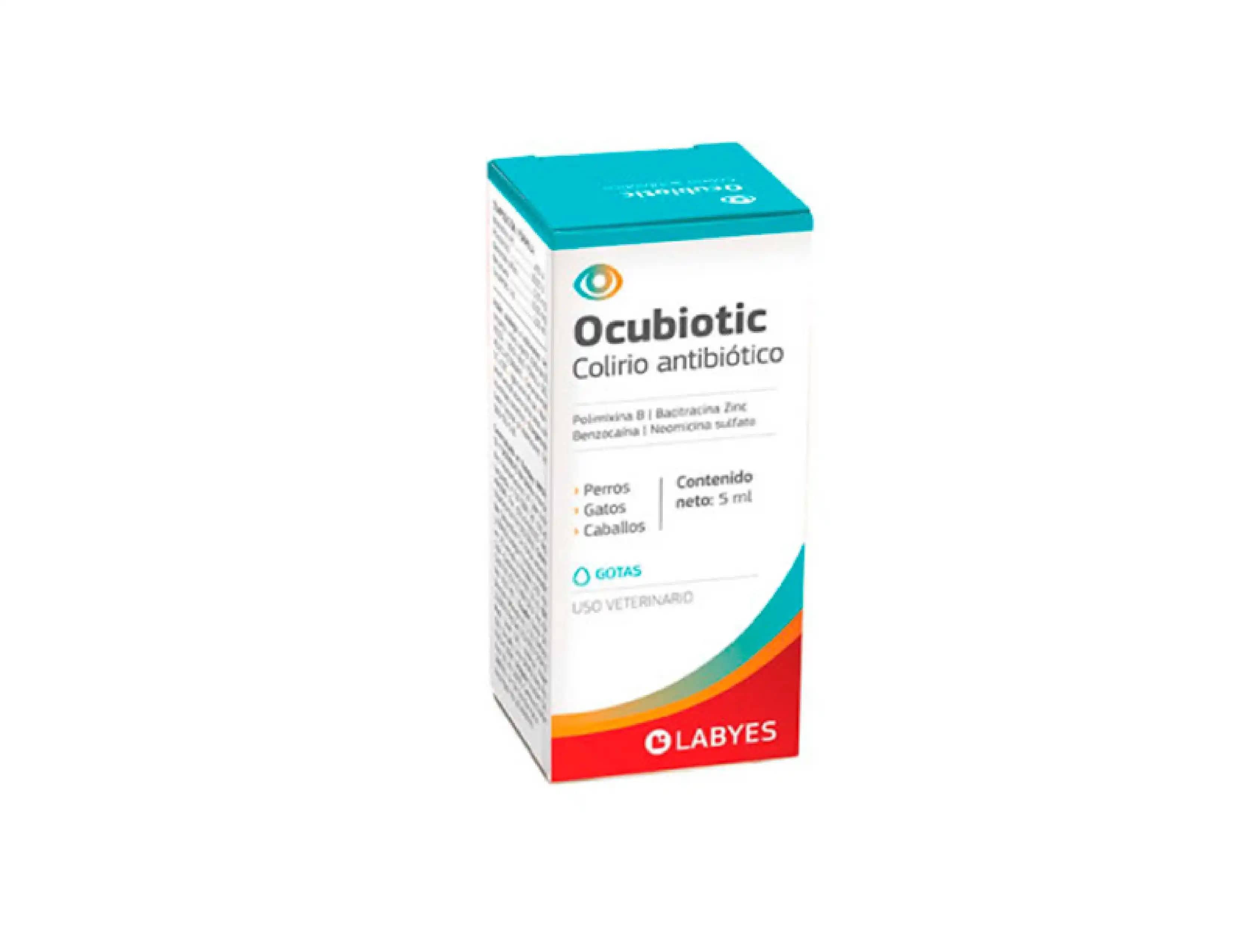 Antibiótico Ocubiotic colirio x 5 Ml