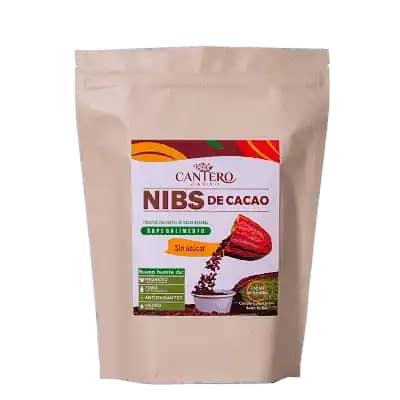 Nibs de cacao al 100% tipo premium x Kg