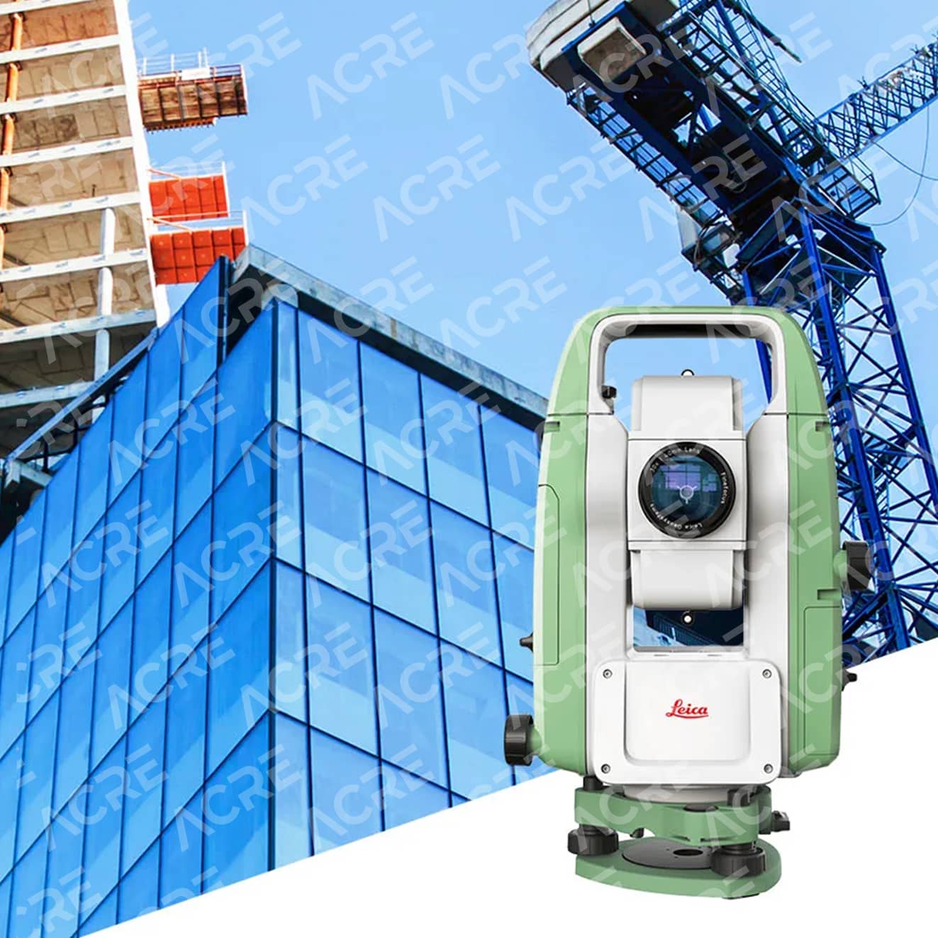 Leica TS03 3” | Estación Total para Obra con FlexField