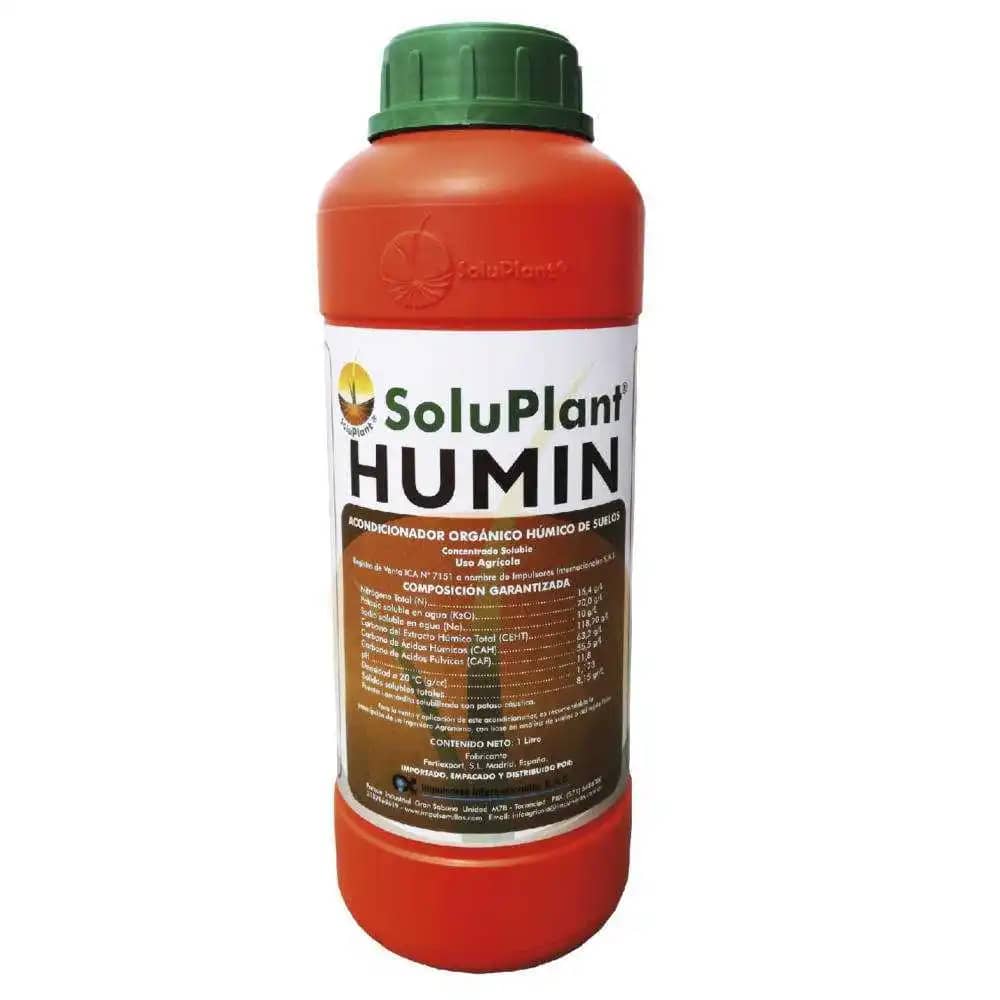 Fertilizante Soluplant Humin x 1 L - Impulsemillas