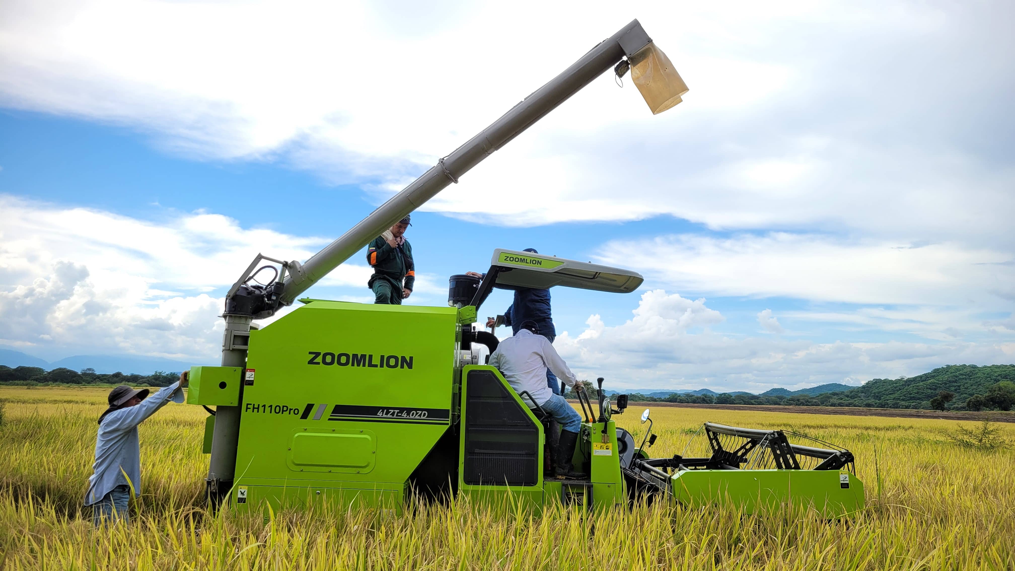 Cosechadora FH110PRO ZOOMLION