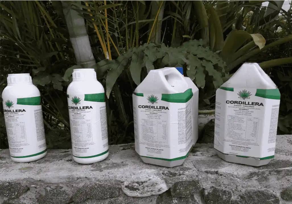 Fertilizante Orgánico Mineral Coordillera x litro - Asofiagir