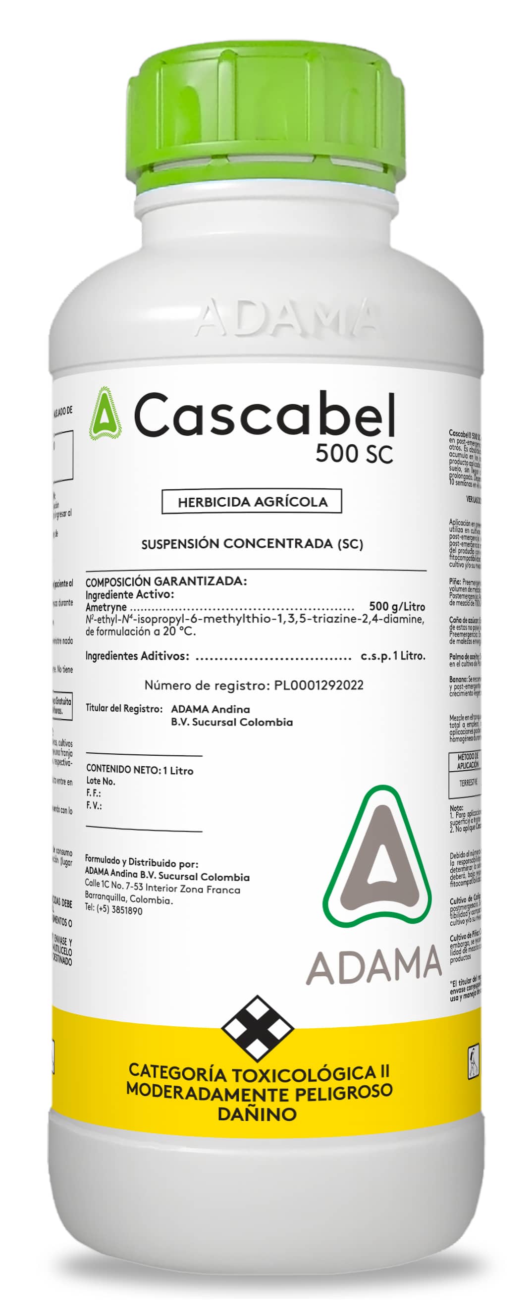 Herbicida Cascabel 500 SC x 1 Lt - Adama