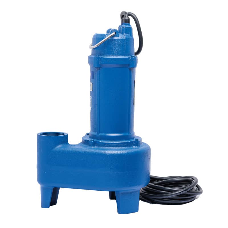 Electrobomba sumergible aguas residuales 3/4 HP 550 L/min