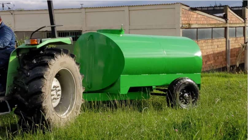 Remolque TAU 3000: transporte de agua seguro