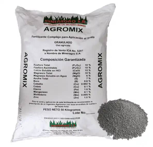 Fertilizante compuesto Agromix x 50 kg