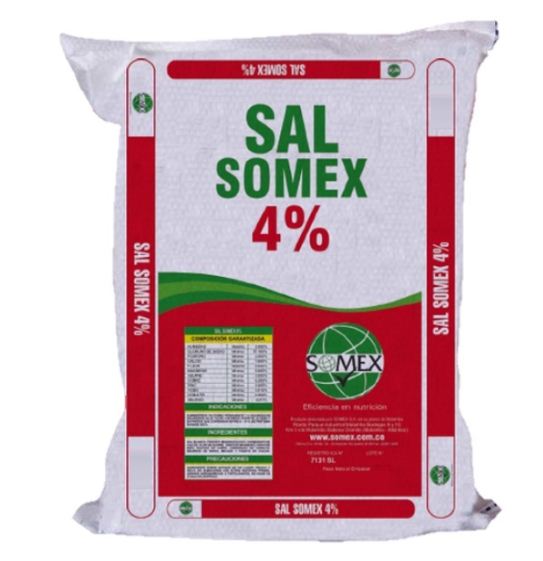 Sal Mineral Somex 4% x 50 kg