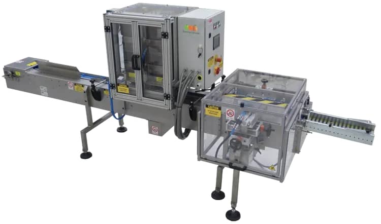 LLT-I115 + CDT-I115 Sorma Group para llenado de cestas hortofrutícolas
