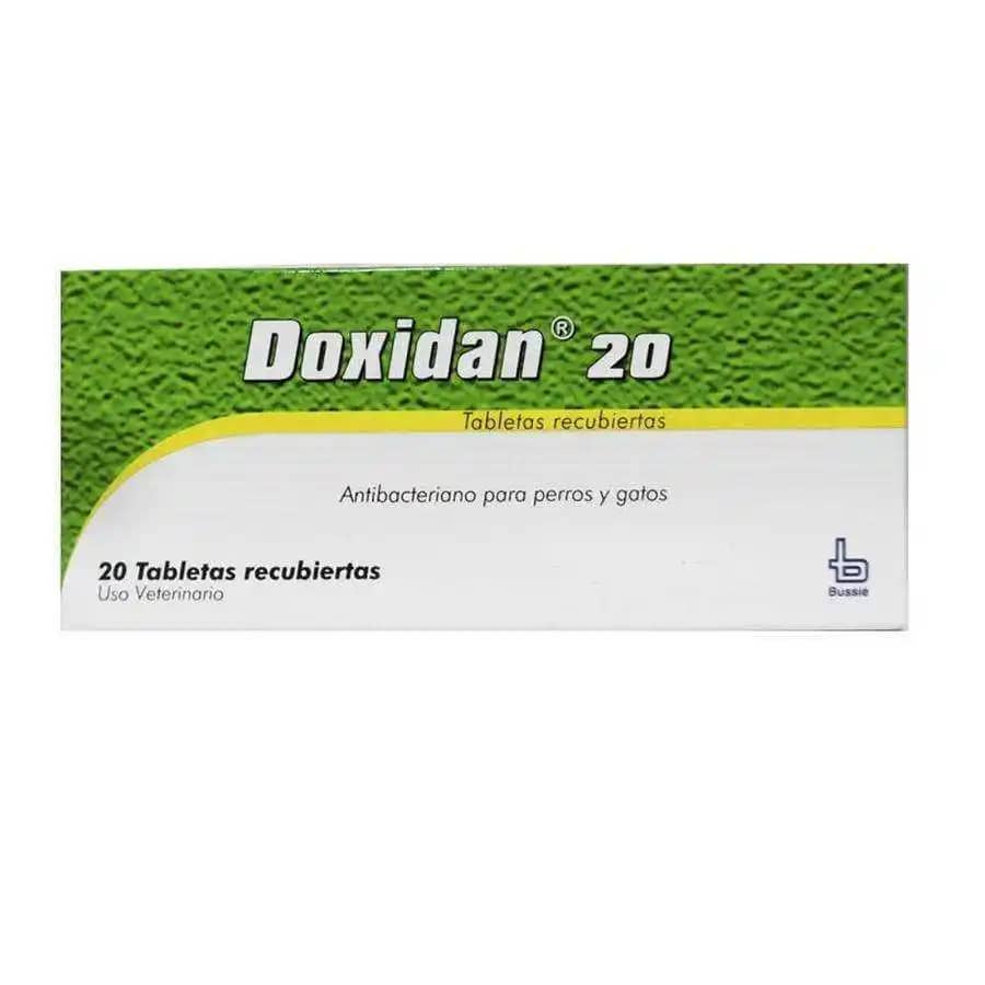 Antibiótico Doxidan x 20 mg (caja x 20 Tabletas) A