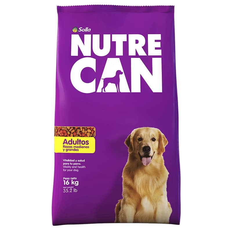 Nutrecan Adultos Razas Medianas y Grandes x 16 kg