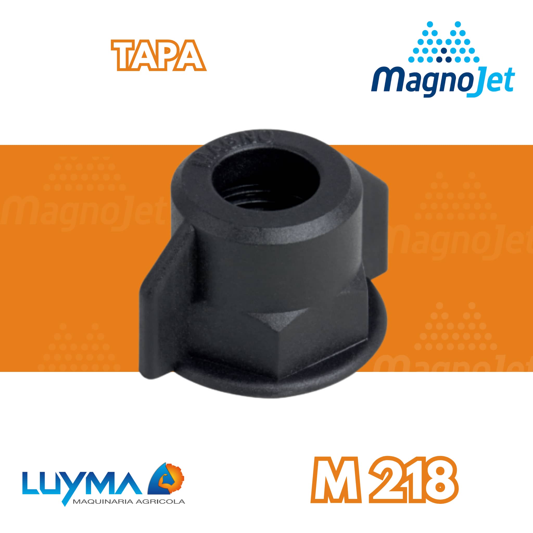 Tapa Magnojet Corta 11/16  para Portaboquilla | Alta Resistencia