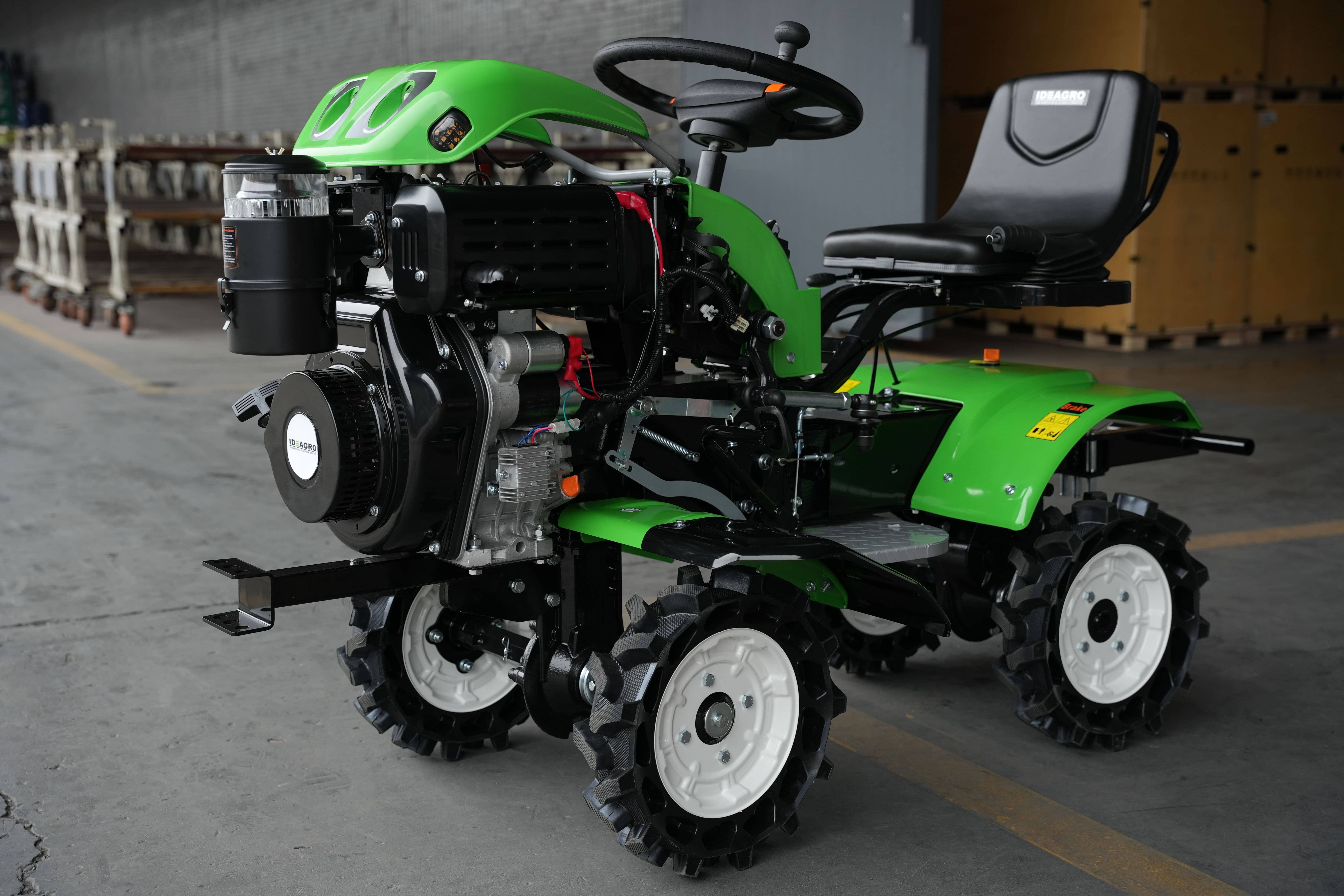 Minitractor Ideagro R002 4x4 | Tractor agrícola diésel