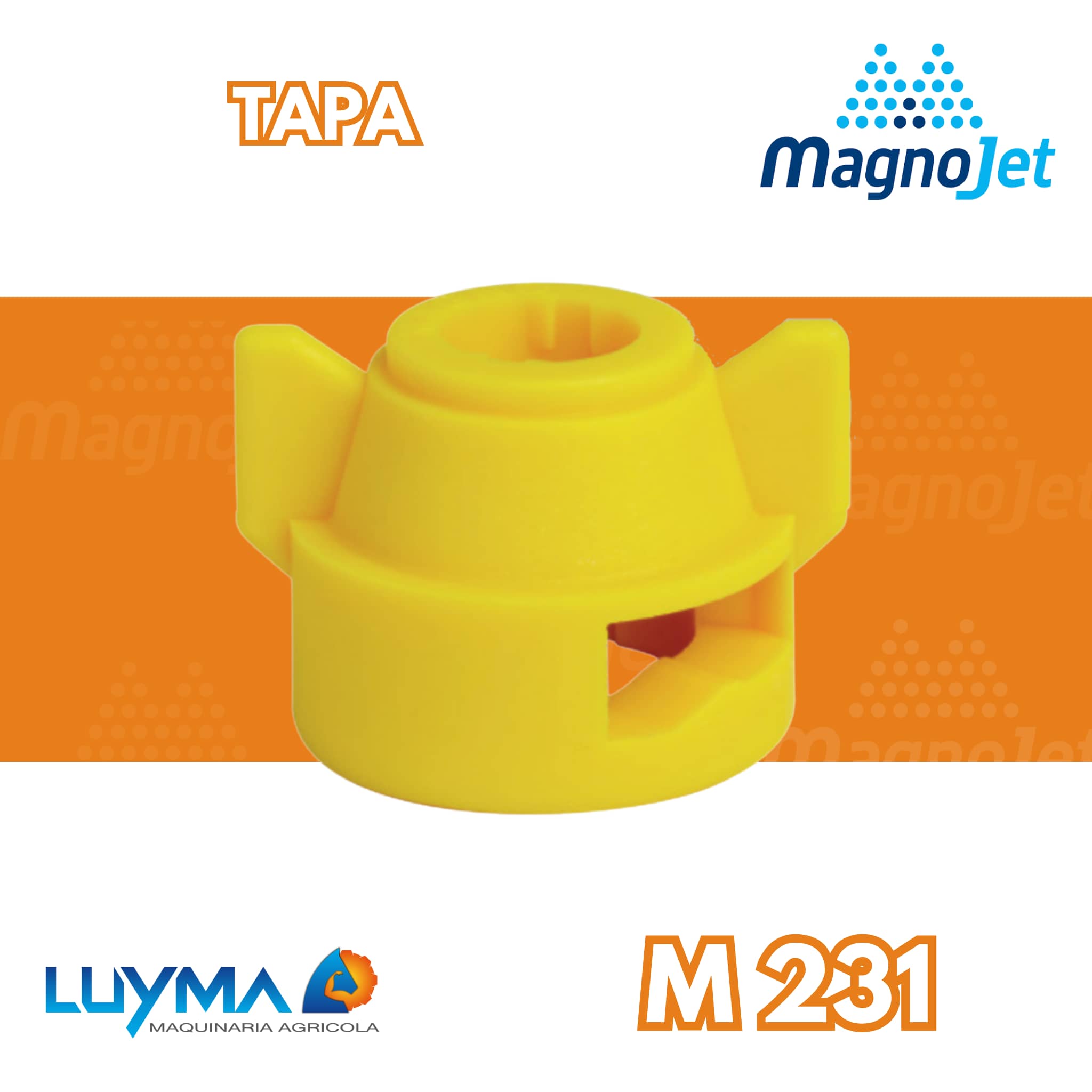 Tapa Magnojet Enganche Rápido | Portaboquilla