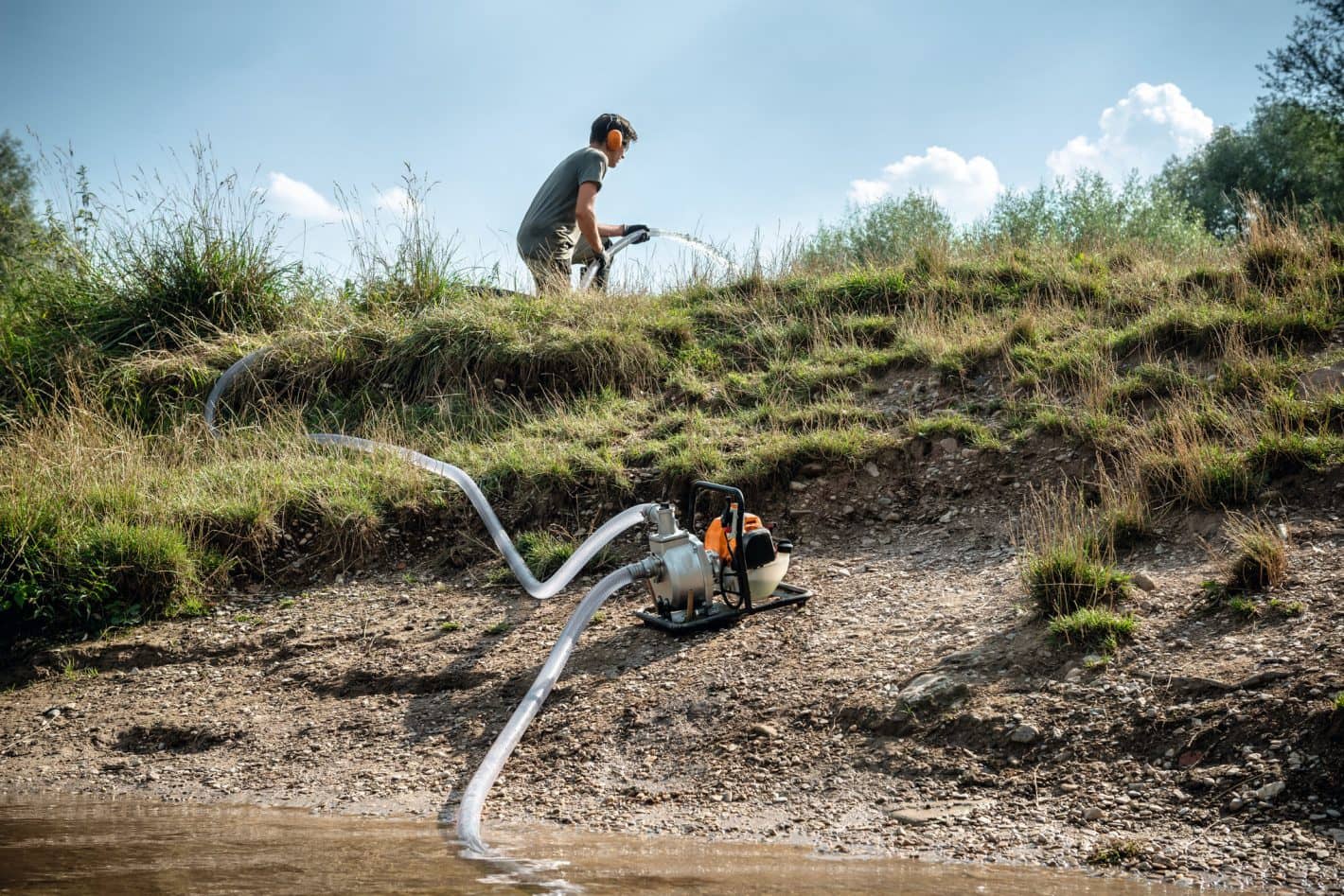Bomba de agua a gasolina STIHL WP 230