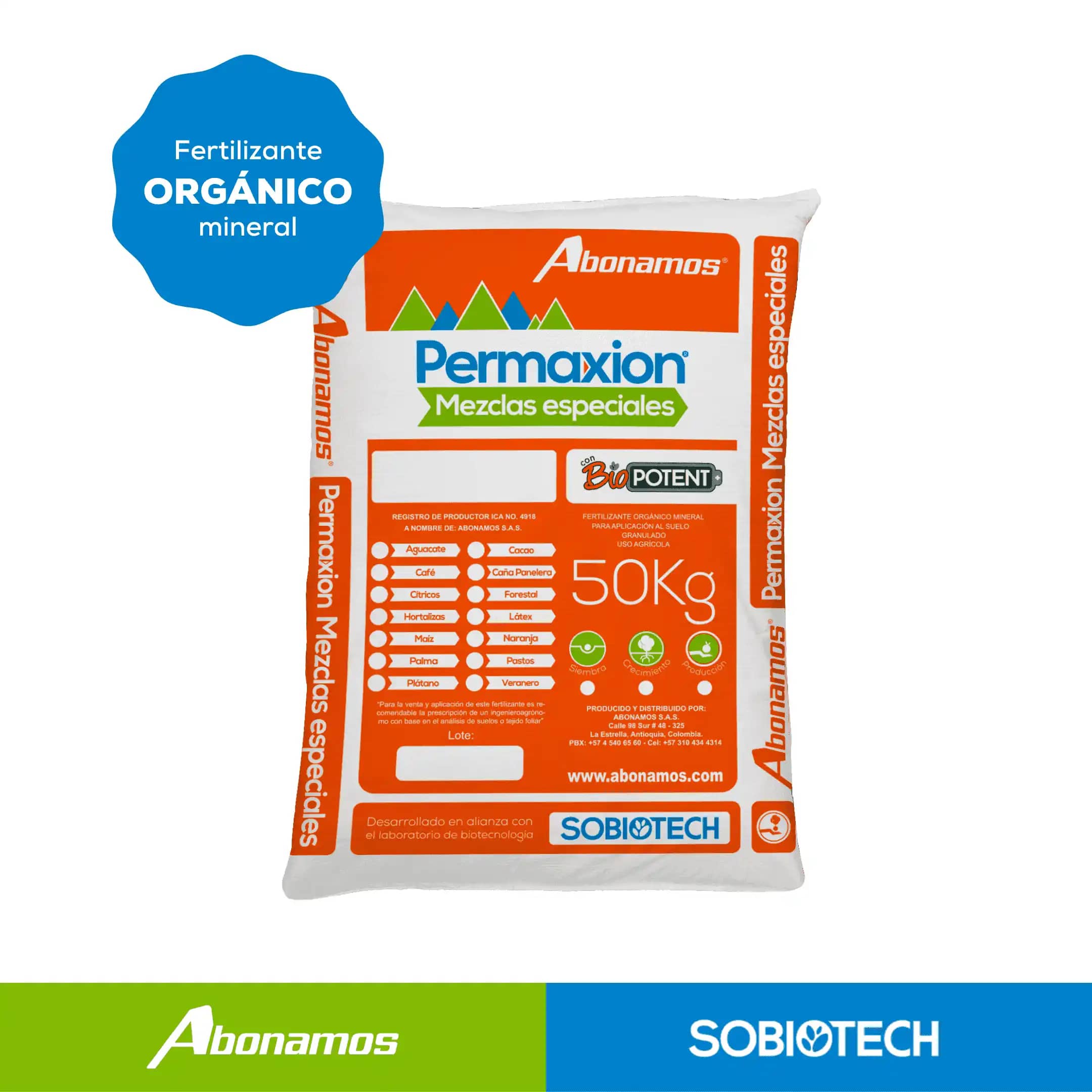 Fertilizante Permaxión Caña x 50kg