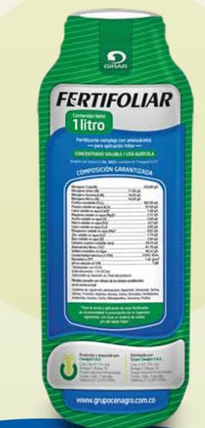 Fertilizante Fertifoliar x 4 Lt