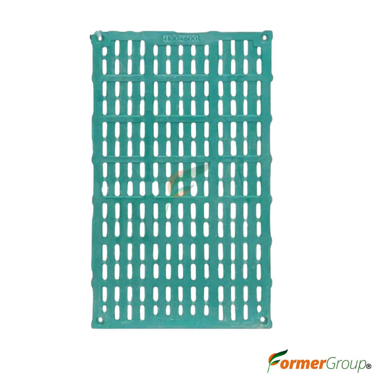 Estiba BMC con Orificios para Jaula Gestadora 110x60 cm | Piso para Porcicultura