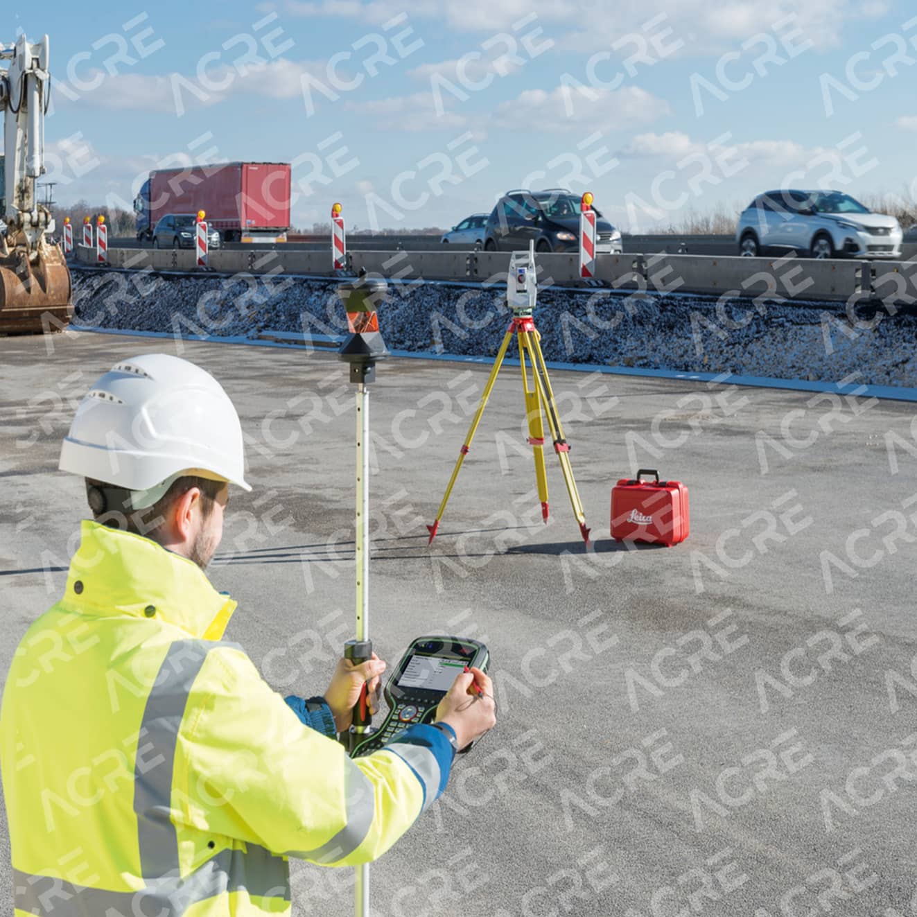 Leica TS13 1” | Estación Total Robótica con Seguimiento