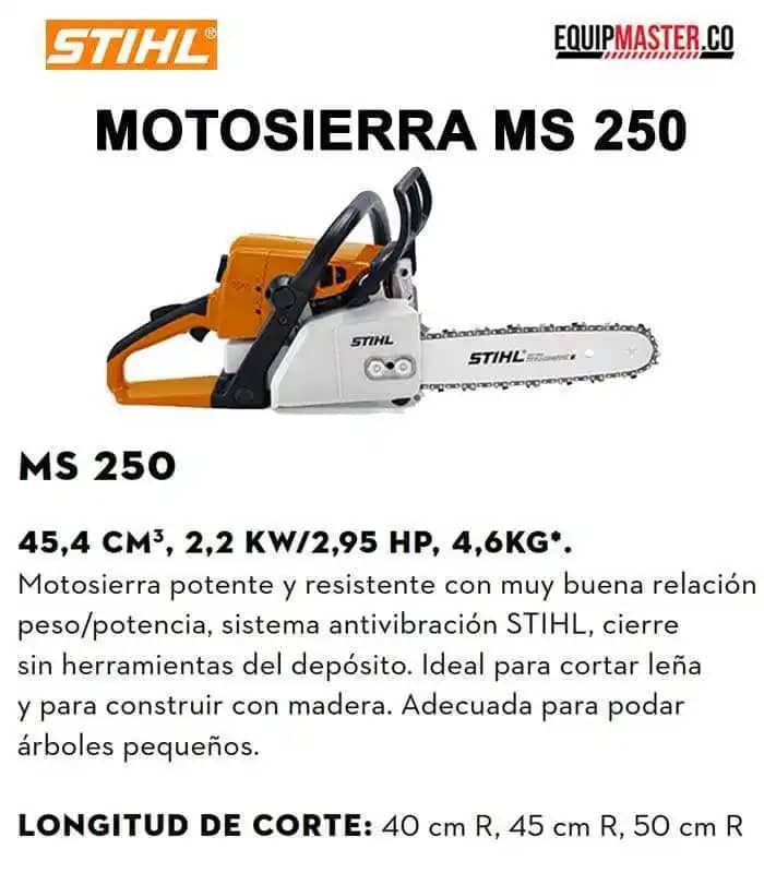 Motosierra STIHL MS250