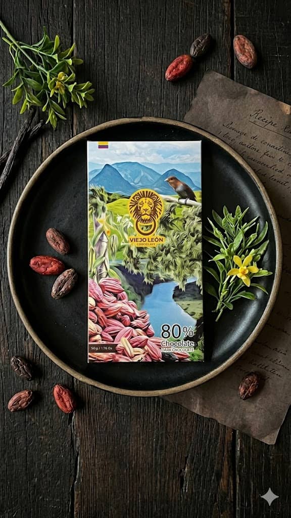 Barra de chocolate al 80% | El Viejo León