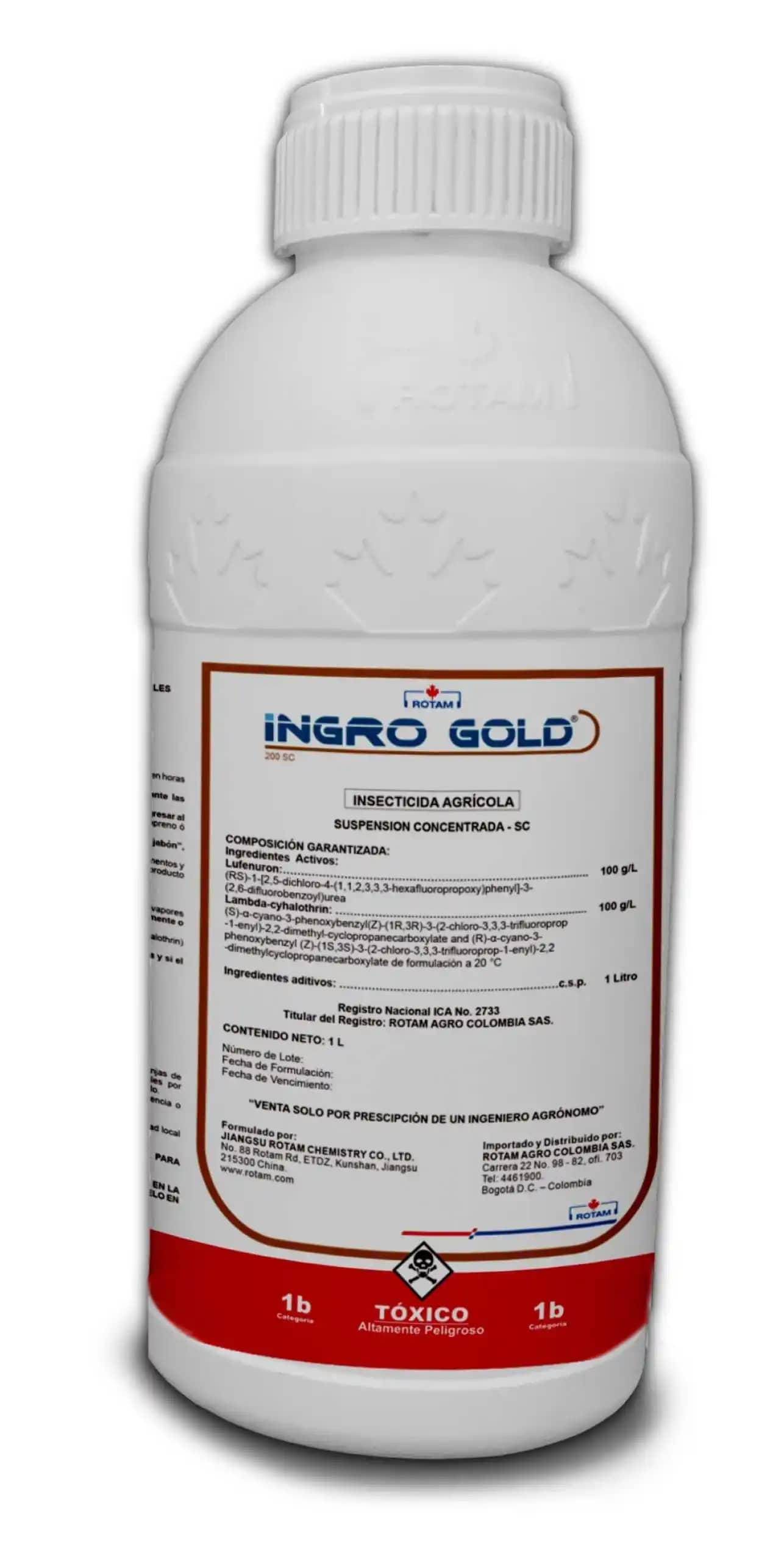 Insecticida Ingro Gold 200 SC x 250 cc