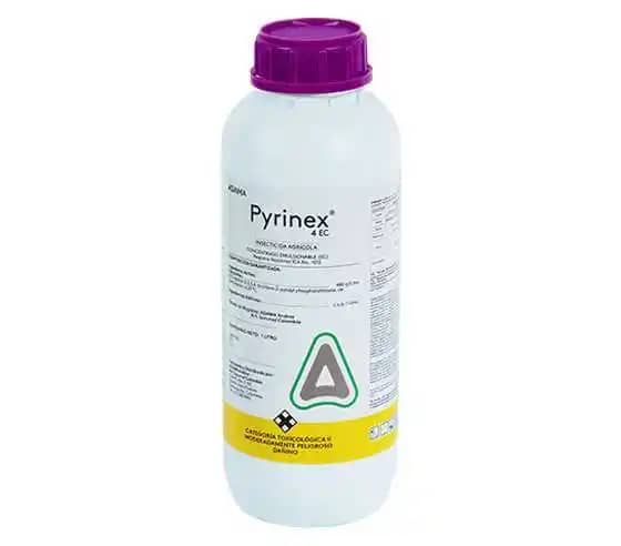 Insecticida organofosforado Pyrinex 4 EC x 1 Lt - Adama