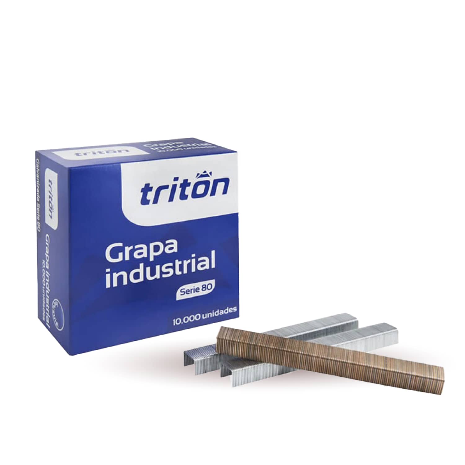 Grapa Industrial Galvanizada serie 80 - Para trabajos livianos y precisos