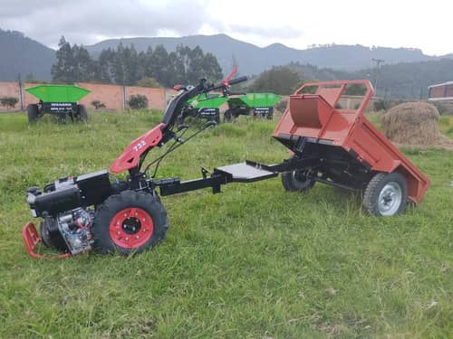 Remolque Zeta 101T para Motocultor — eje único