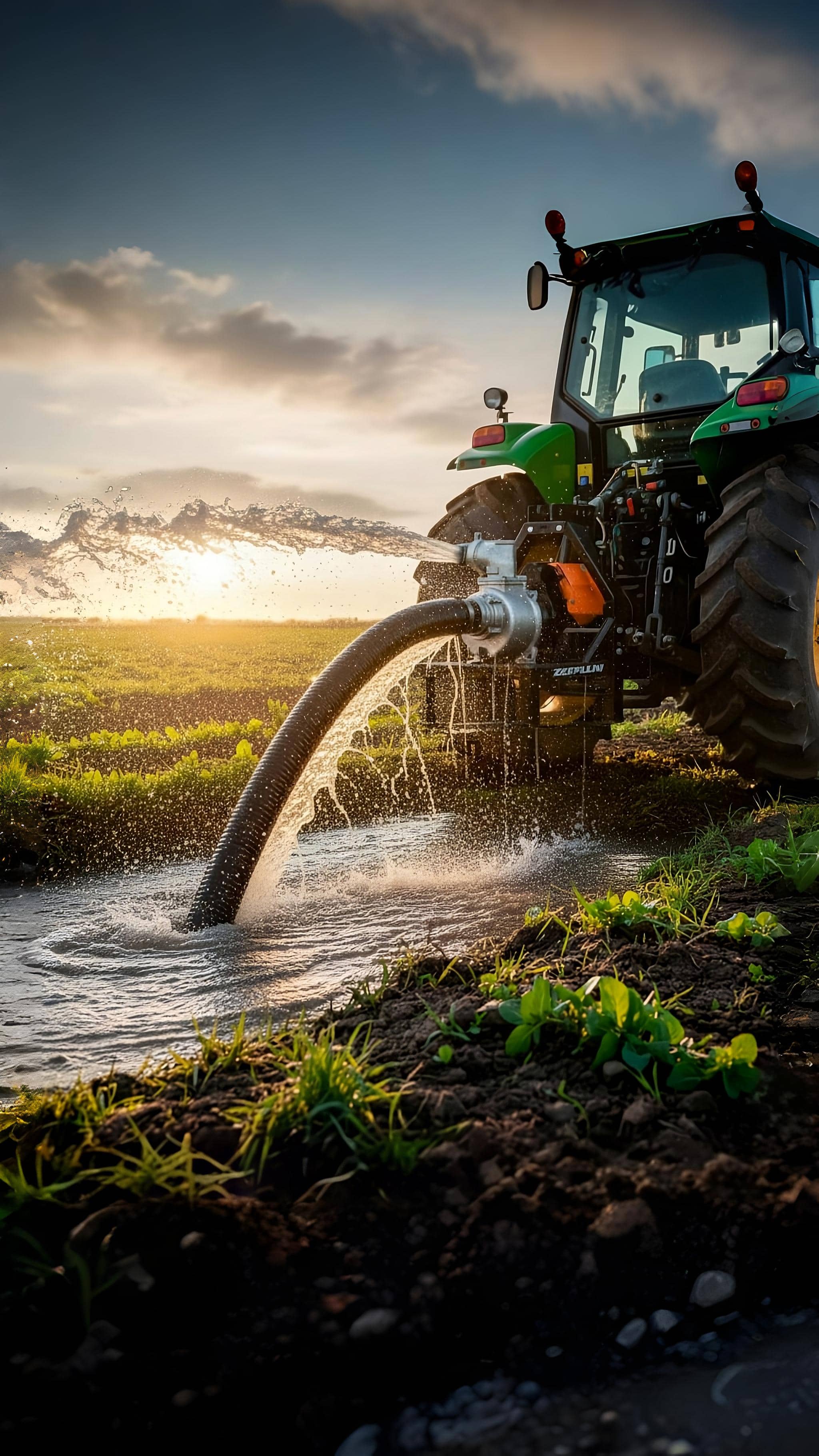 Motobomba PTO Zeppelin 125 – Alto Caudal para Riego Agrícola