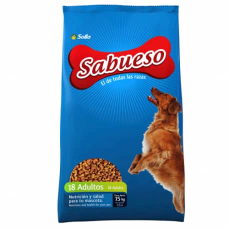 Alimento para Caninos Sabueso 18 Adultos x 15 kg