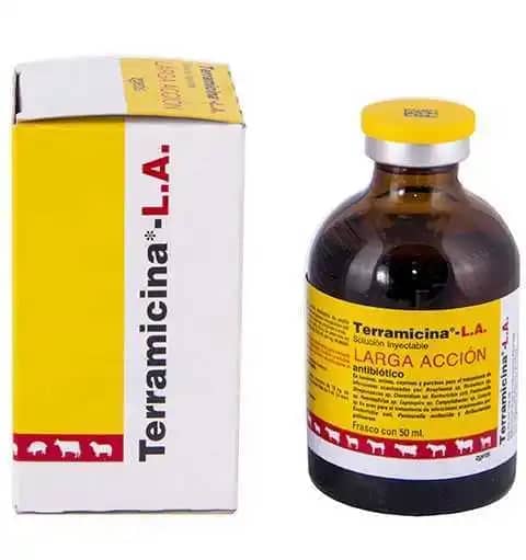 Antibiótico Terramicina® L.A x 250 ml - Zoetis