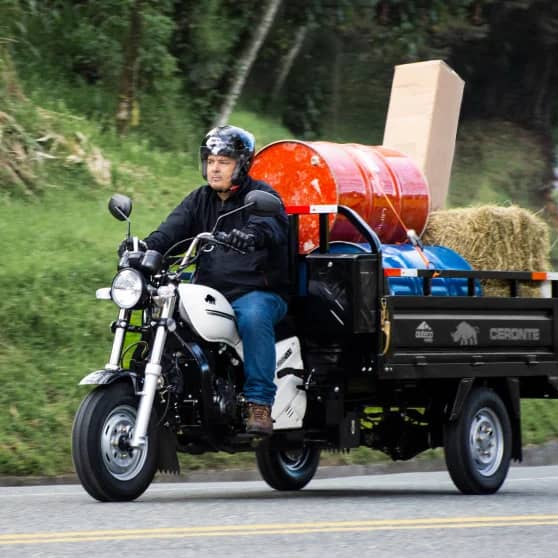 Ceronte Tricargo 200 Refrigerado por Aceite Auteco para carga de 480 kg