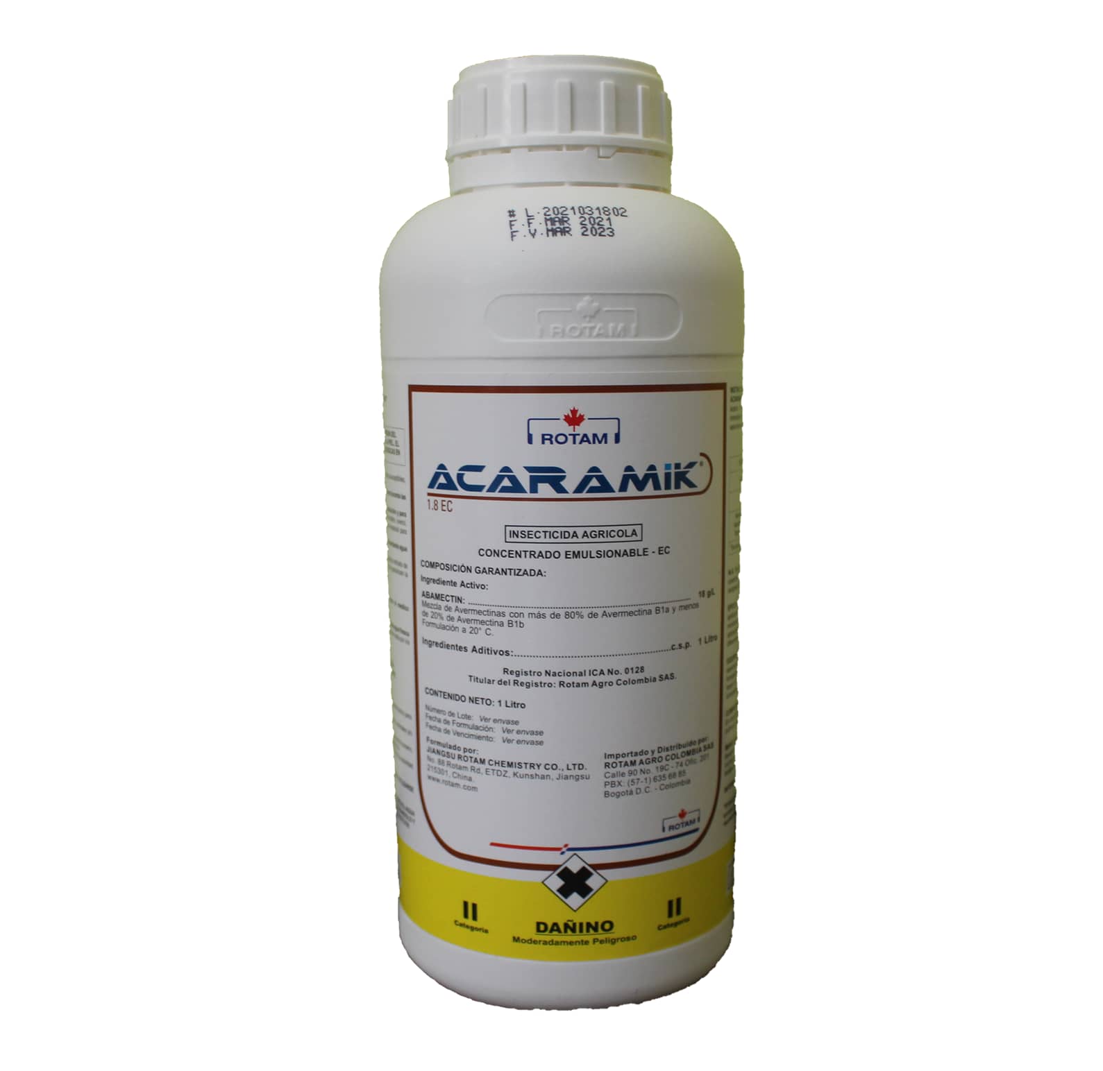 Insecticida Acaramik 1.8 EC x 1 Lt - Rotam