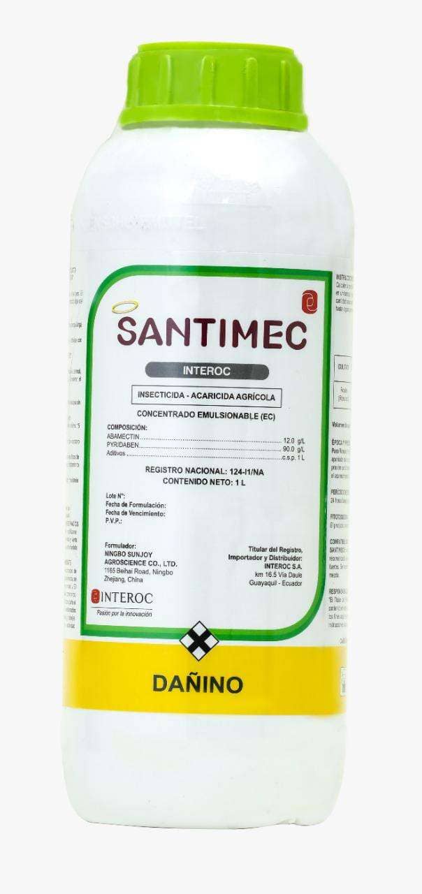 Santimec 1 Lt – Insecticida y acaricida agrícola eficaz