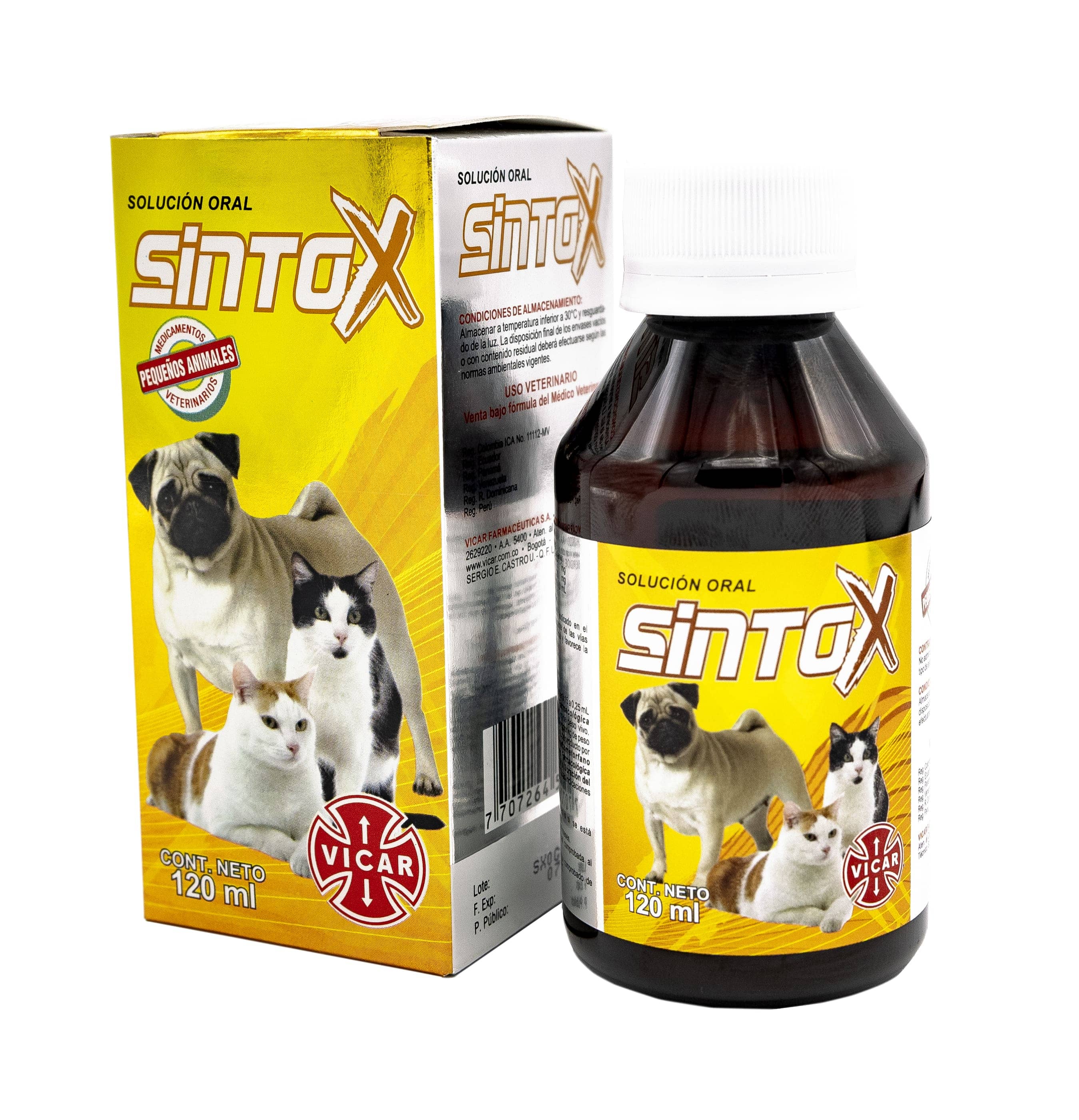 Sintox Antitusivo para perros y gatos – Alivio de la tos
