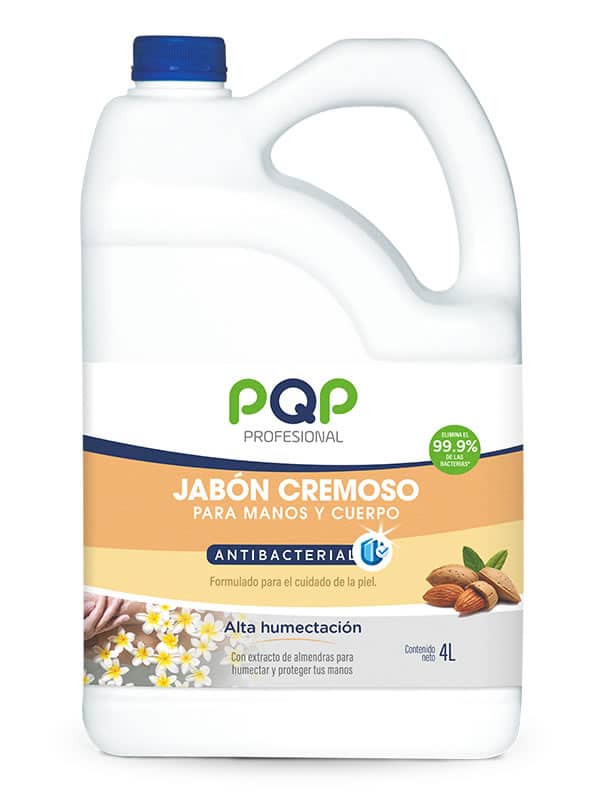 Jabon Manos Cuerpo PQP Pro 4 L