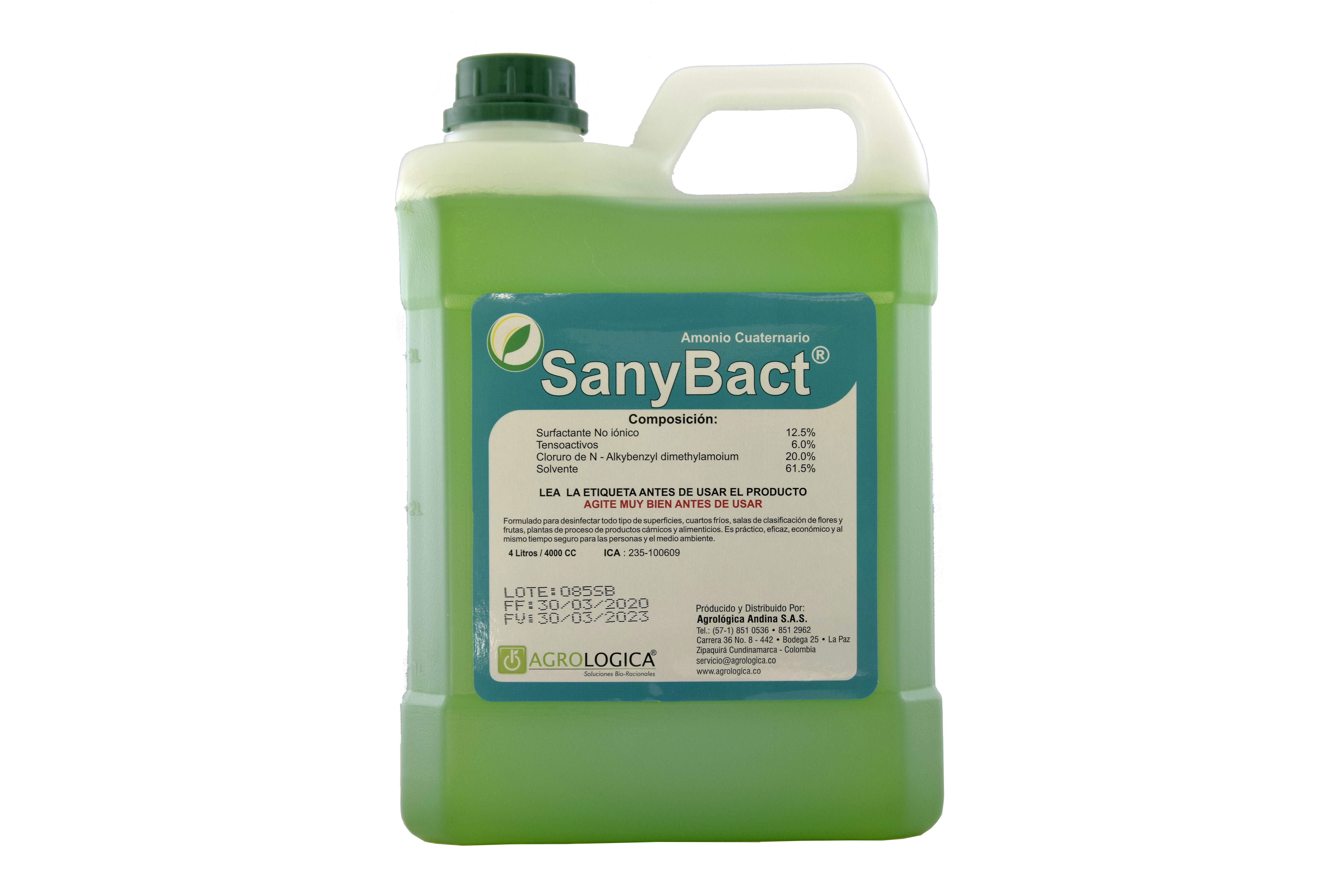 Desinfectante Sanybact Bidon x 1 LT