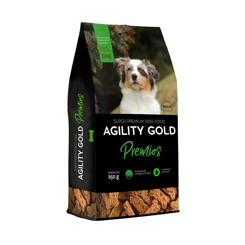 Agility Gold Premios Perros x 250 Gr