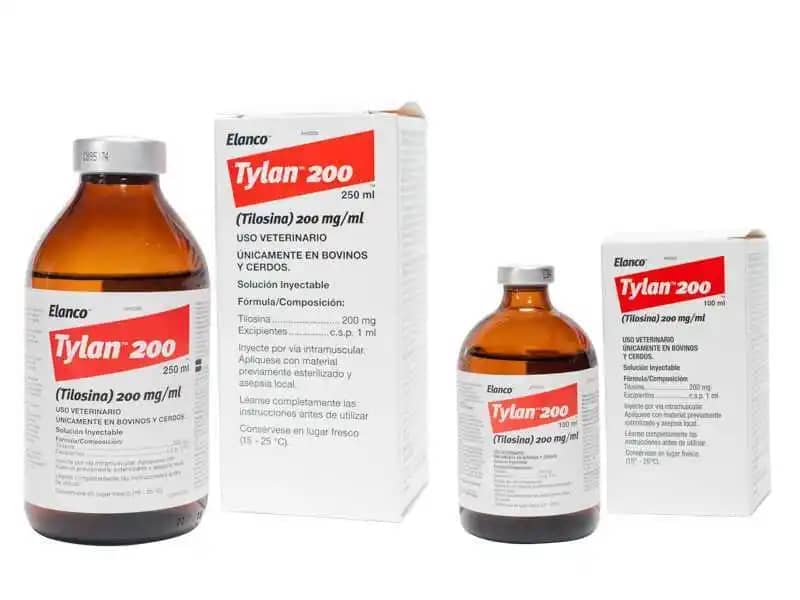 Antibiótico Tylan 200 x 100 Ml - Elanco